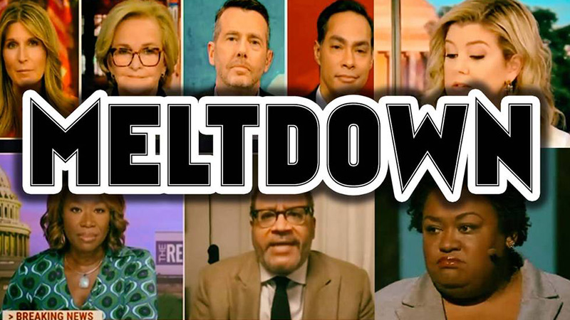 Leftist Media Suffers A Racist Meltdown