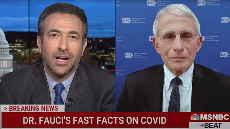 Video: Fauci Claims His Critics Are “Killing People”
