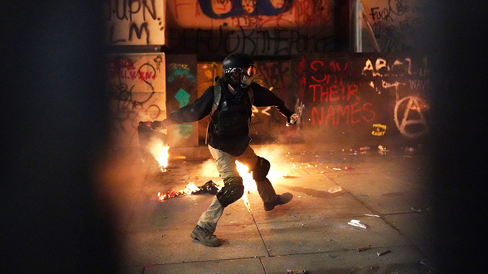 Why are LEFTIST riots always tolerated? Violence from the Left is “good” but self-defense from the Right is deemed “racist”  – NaturalNews.com