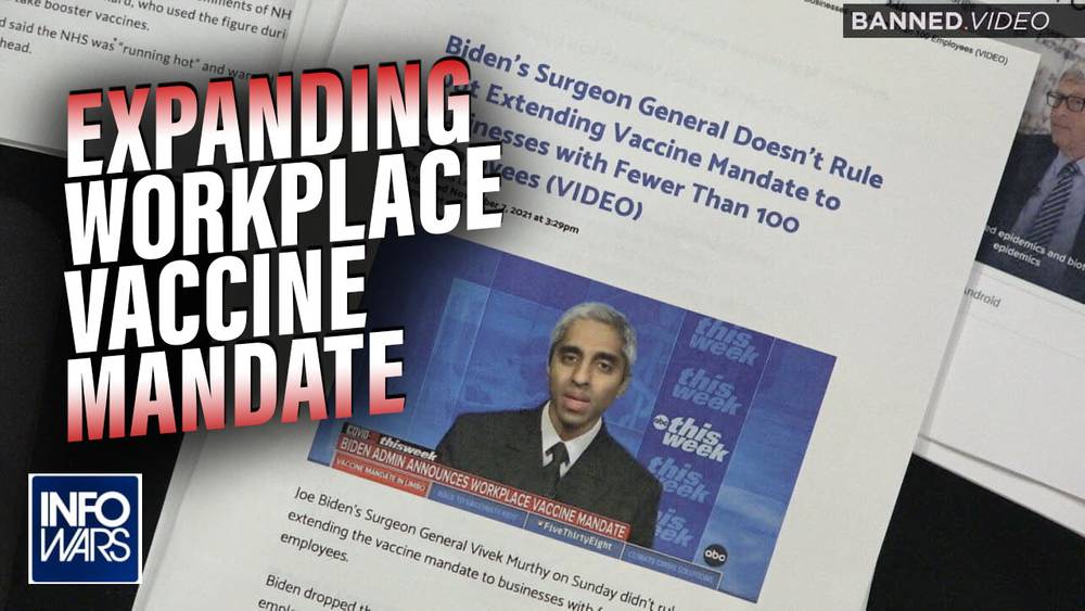 Biden's Surgeon General Considers Expanding Workplace Vaxx Mandate