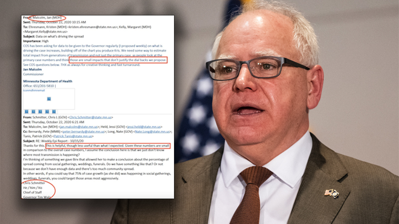 LEAKED: Democrat Governor Tried To Pump COVID Numbers To Justify LOCKDOWN, Emails Show