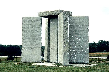 The Georgia Guidestones – Lamb and Lion Ministries