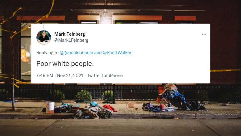 “Poor White People”: Sick Leftist Suggests Waukesha Killer Acted in “Self-Defense”