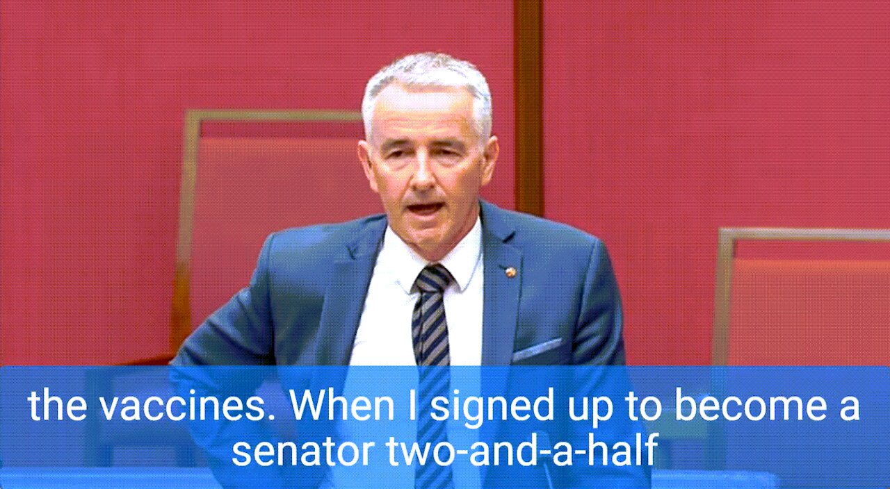 COMMIESTRALIA: Senator Gerard Rennick says like it is regarding