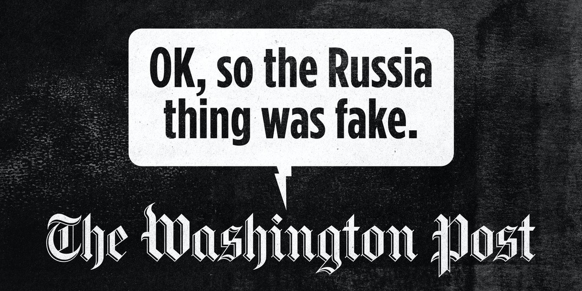 Thomas Gallatin: WaPo Admits Steele Dossier Is Bogus | The Patriot Post