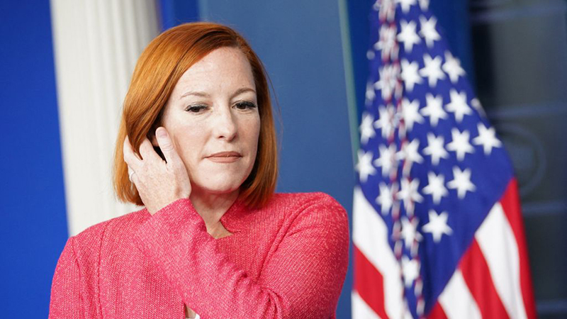 Video: Pathetic Psaki Attempts To Deflect Biden Not Wearing Mask, Explain How Fresh Travel Bans Are No Longer ‘Xenophobic’