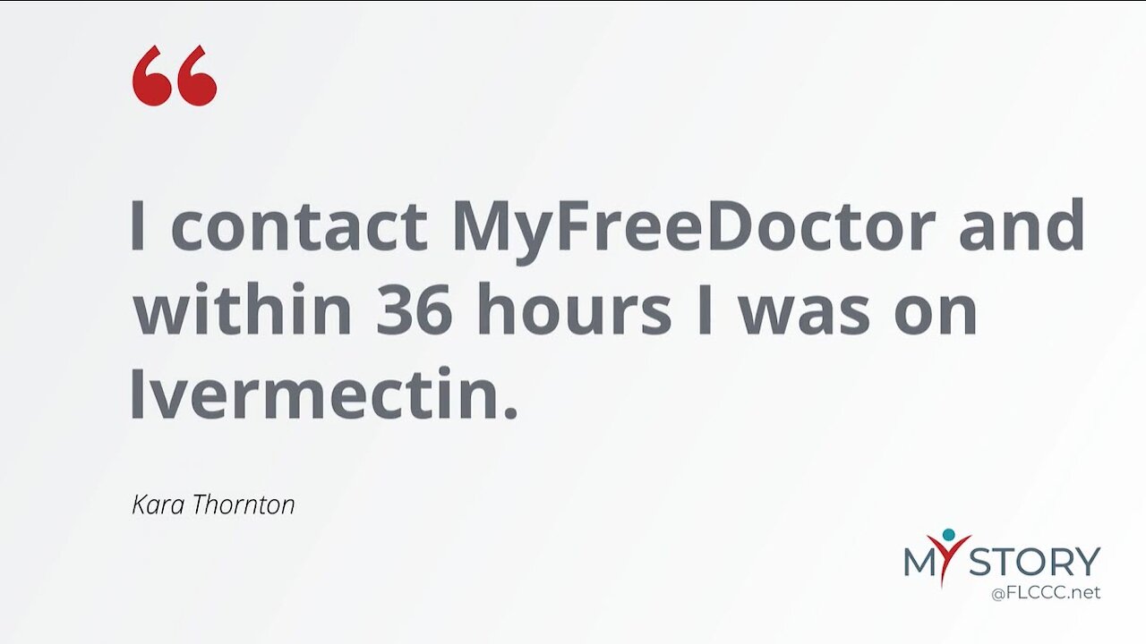 IVERMECTIN - My Story: Kara Thornton