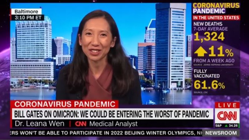 CNN Medical Analyst Demands Biden “Further Restrict the Activities of the Unvaccinated”
