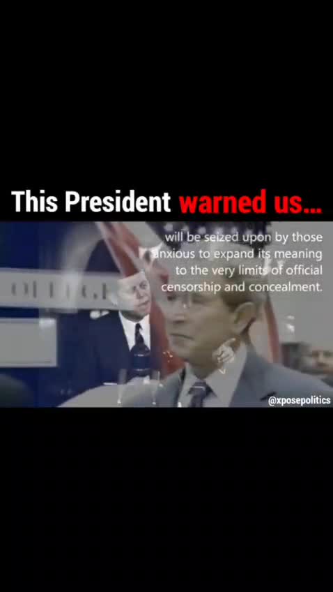 JFK WARNED US ALL