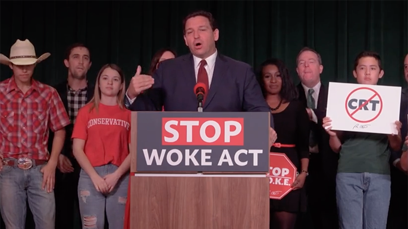 Video: DeSantis Introduces ‘Stop WOKE’ Act, Says CRT Is “Elite-Driven Phenomenon” – NewsWars