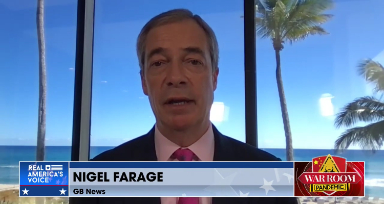 Nigel Farage On His One On One Exclusive With President Trump – Steve Bannon's War Room: Pandemic