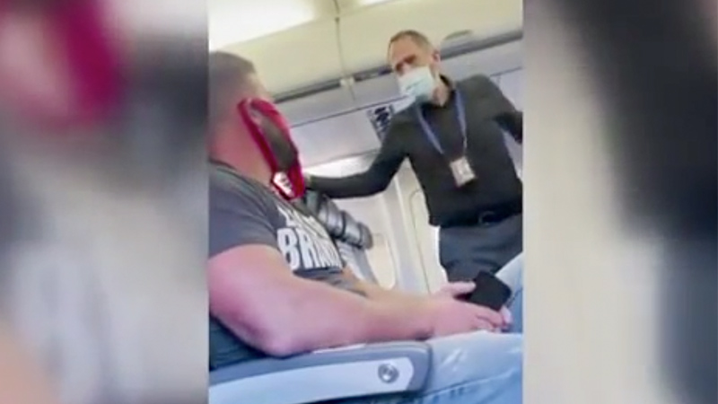 A Dozen United Airlines Customers Walk Off Flight In Solidarity With Man Removed For Using Panties As A Mask