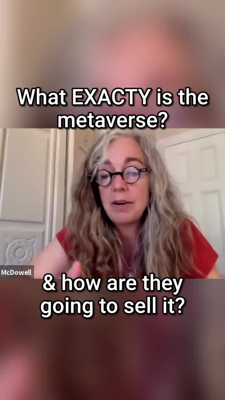 Alison McDowell On The Essence Of The Metaverse Its A Transhumanists Dream