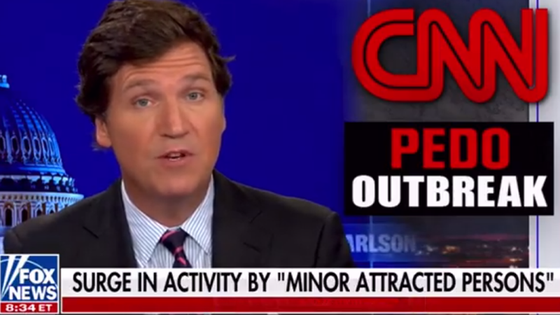 Video: Tucker Carlson Covers The “Pedo Outbreak” At CNN