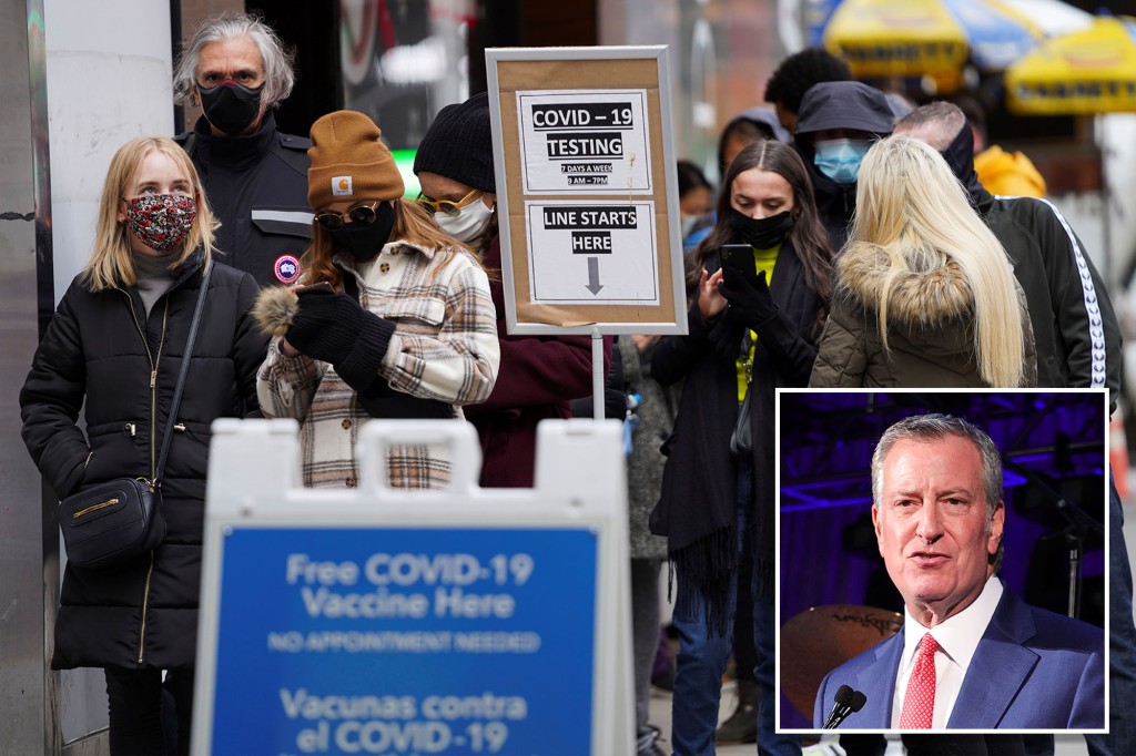 NYC Mayor Bill de Blasio defends his COVID-19 vaccine mandates