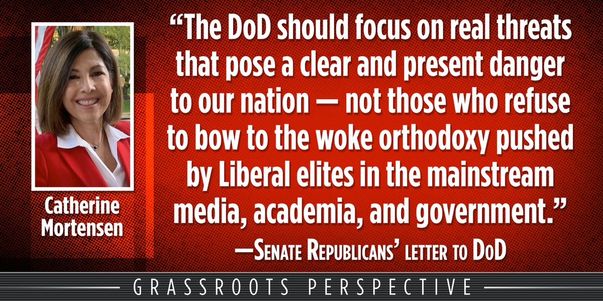 Catherine Mortensen: Republicans Fight to Protect Troops From Woke Cancel Culture | The Patriot Post