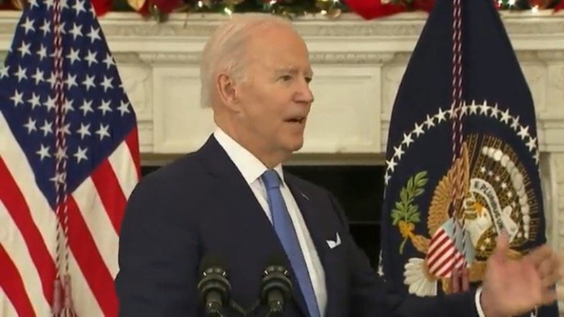Biden Coughs His Way Through Car Crash Presser; Says Conservative Media Is ‘Killing Customers’ By Questioning Vaccines