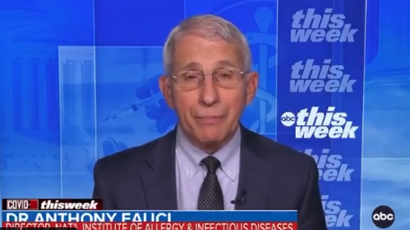 Video: Fauci Says Don’t Have Family Over At Christmas Unless They Are Vaxxed