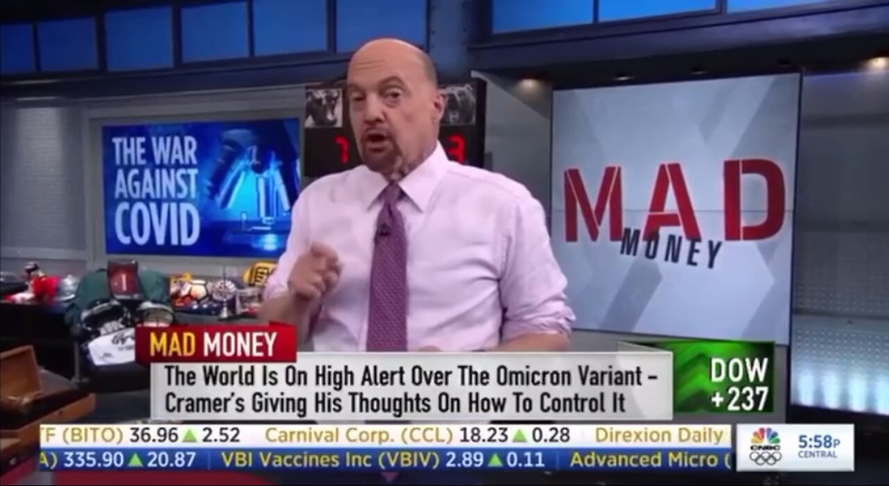 CNBC openly labelling the unvaccinated