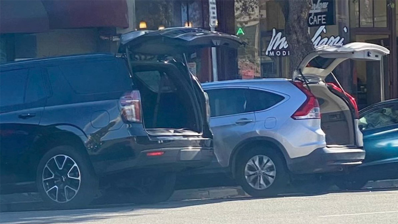Californians Leaving Car Doors OPEN to Deter Break-Ins