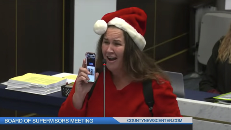 Woman Sings ‘All I Want For Christmas’ Parody To Oppose COVID Restrictions