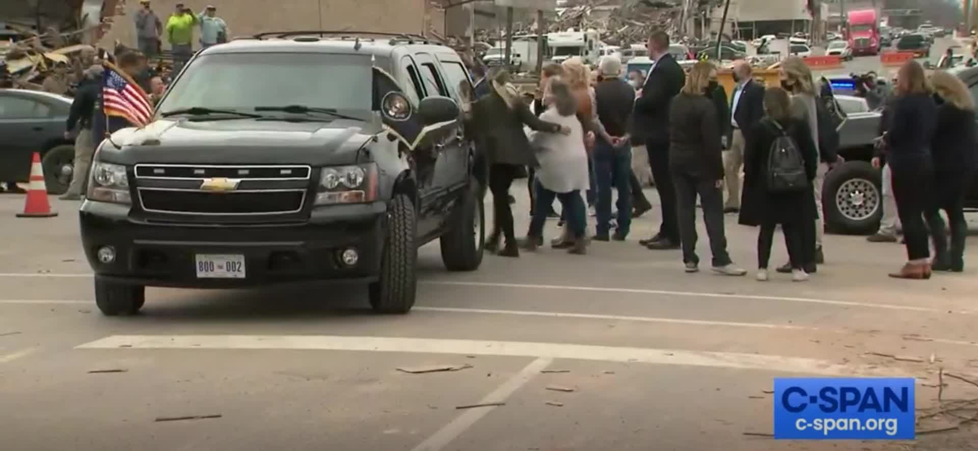 Biden Greeted With “Let’s Go Brandon” Chants in Kentucky