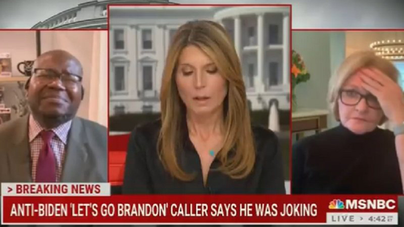 Video: MSNBC Host Claims Phrase ‘Lets Go Brandon’ Is Part Of A “Slow-Moving Insurrection”