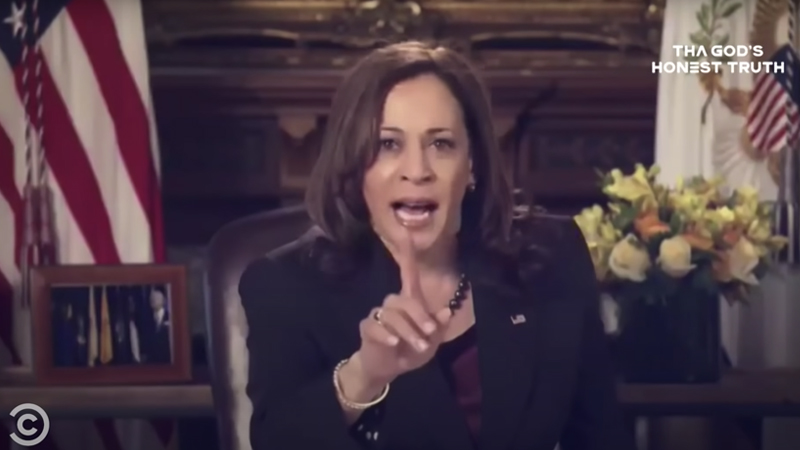 Disturbing: Kamala Harris Melts Down When Asked Who The Real U.S. President Is