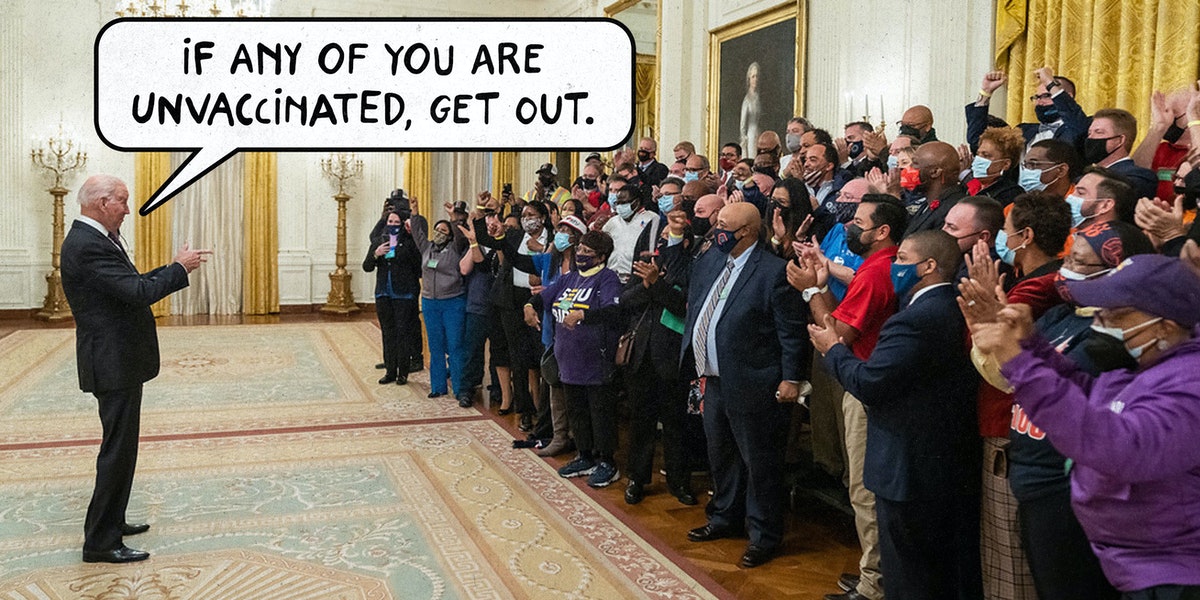 Brian Mark Weber: Imagine Firing Federal Workers Over the Vax Mandate | The Patriot Post