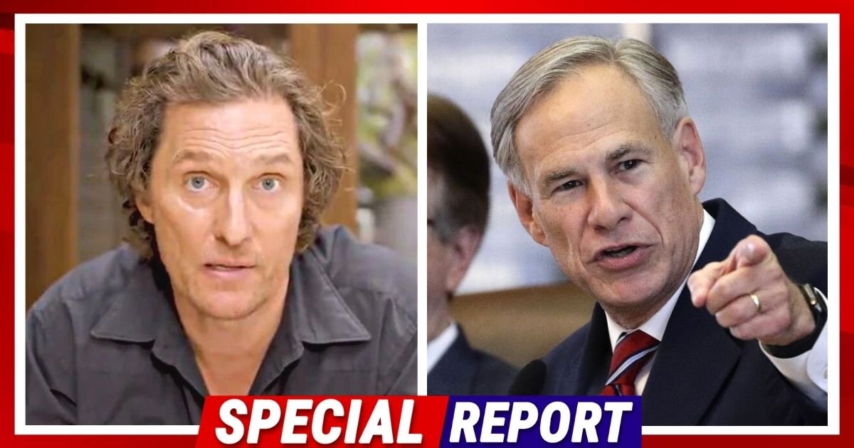 McConaughey Statement Shakes Up Texas Race - He Just Gave A Major Edge To Governor Abbott After Dropout