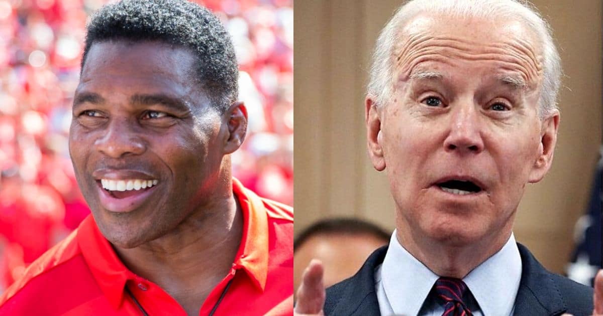 Herschel Walker Crashes Into Biden White House - The NFL Legend Claims Under Joe, Americans Will Lose Hard-Fought Freedoms