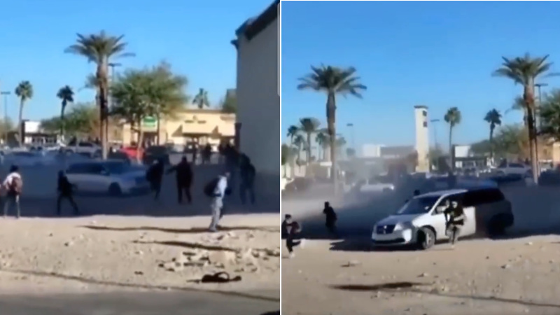 Shock Video: Driver Chases Children Around Schoolyard – NewsWars