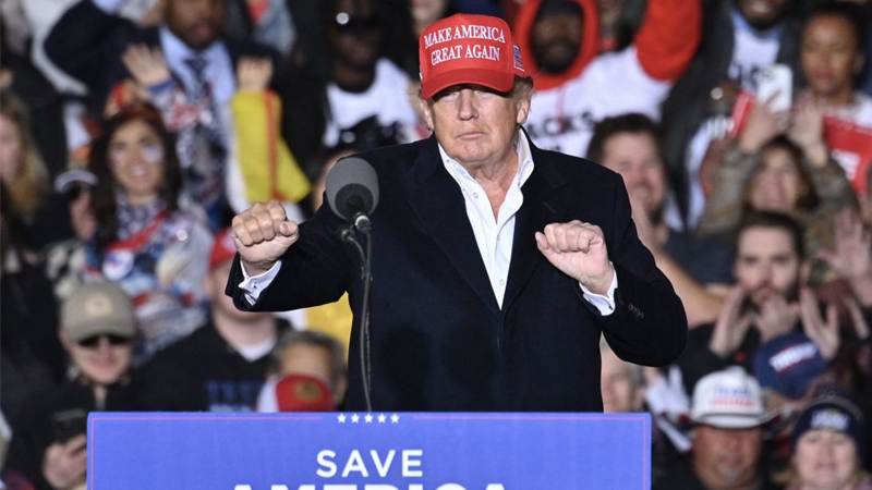 Live: Trump Holds ‘Save America’ Rally in Texas As Joe Biden Stokes War With Russia