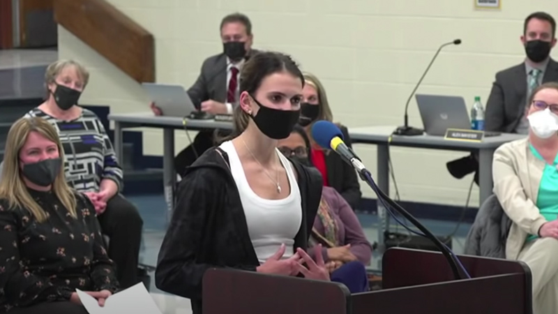 Watch: Student Destroys School Board With Sarcastic Speech Thanking Them for Masks
