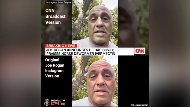 Joe Rogan Slams ‘Yellow Journalism’ Of CNN, Accuses Network Of Altering Footage Of Him