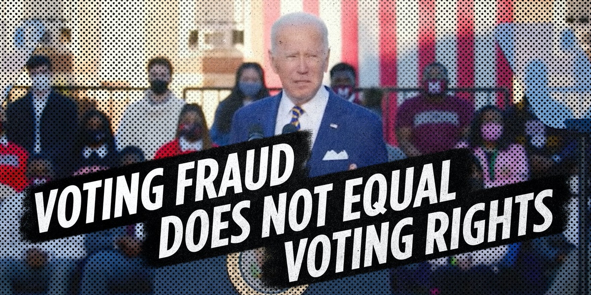 Nate Jackson: Biden's Big 'Voting Rights' Lie | The Patriot Post