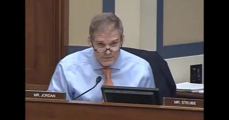 Rep. Jim Jordan Tells Jan. 6 Panel to Pound Sand, Rejects Legitimacy of Investigation