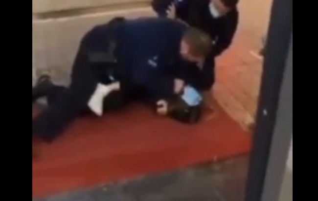 A Belgian cop sat on a child and punched her for not wearing a mask – World-Signals News