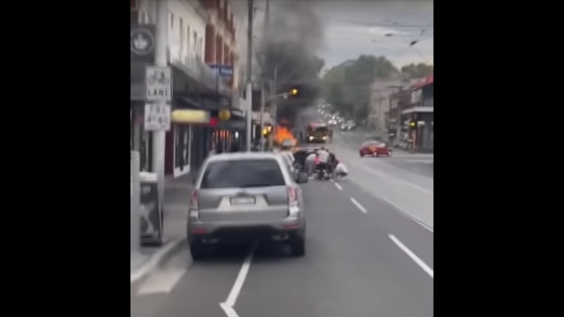 Horror: Australian Man Sets Self On Fire Over COVID Vaccine Passports