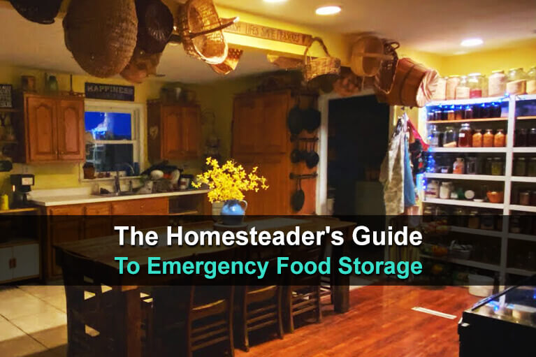 The Homesteader's Guide To Emergency Food Storage