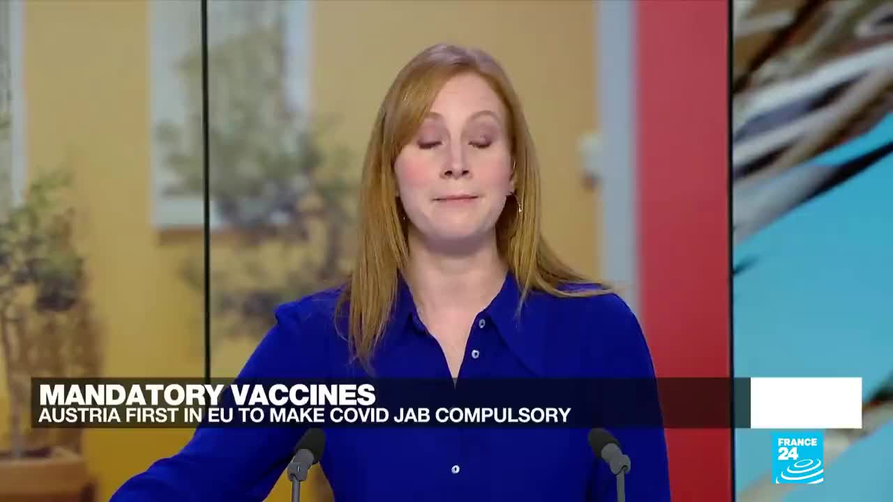 Austria becomes the first EU country to force vaccinate