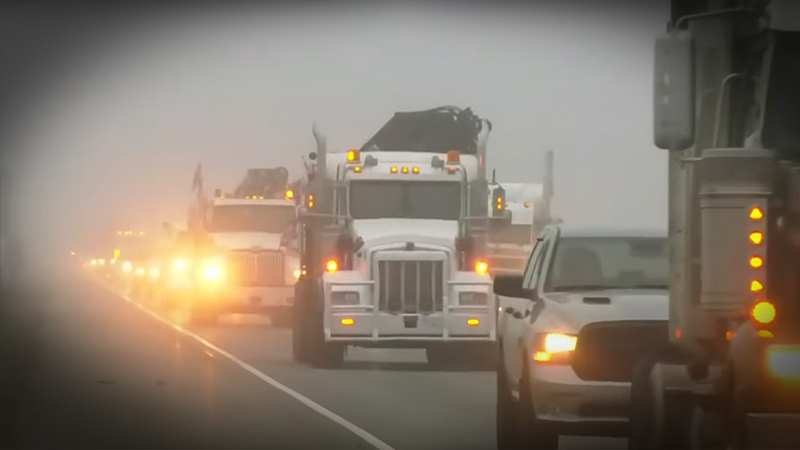 Live Now: Canadian Truckers Rebel Against Tyrannical Covid Mandates