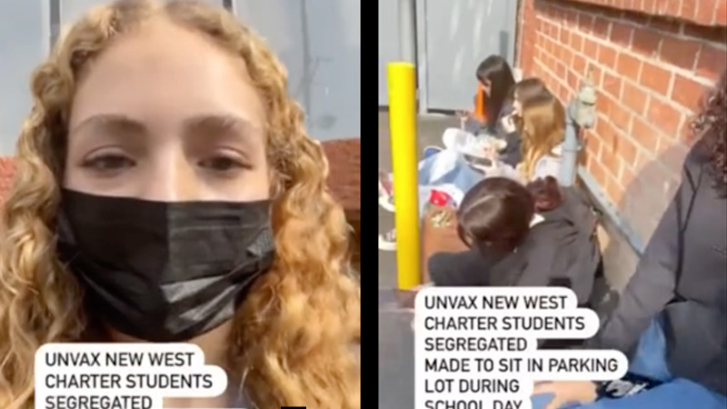 ‘We’re Being Threatened with Suspension Because We Don’t Gave the COVID-19 Vaccine’: Charter School Segregates Unvaxxed Students