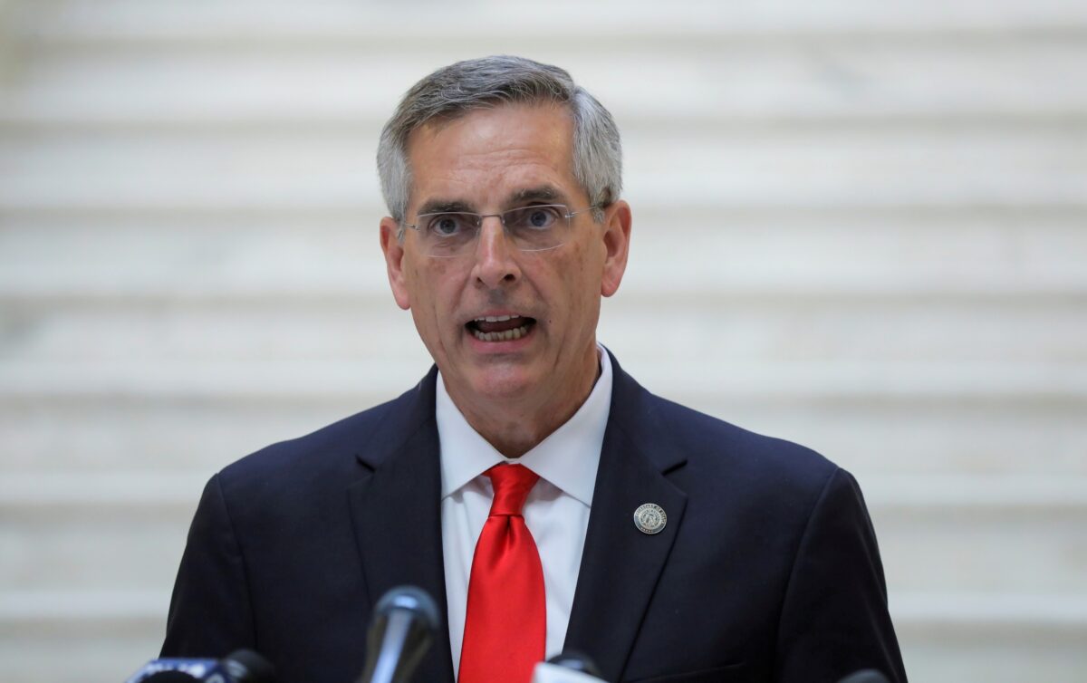 Georgia Secretary of State Calls for Release of ‘Secret Report’ on Dominion Voting Machines