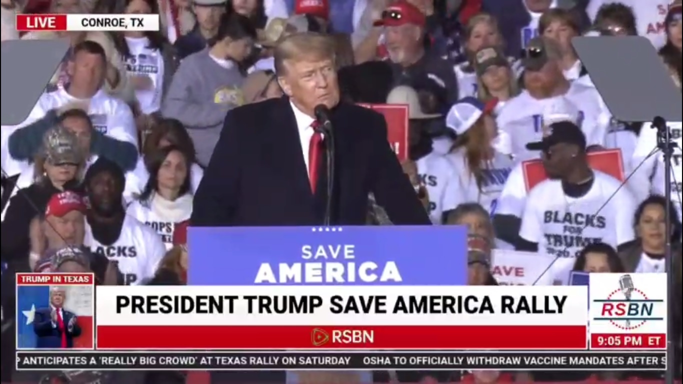 Trump in Texas on the Freedom Convoy: We’re with them all the way – World-Signals News