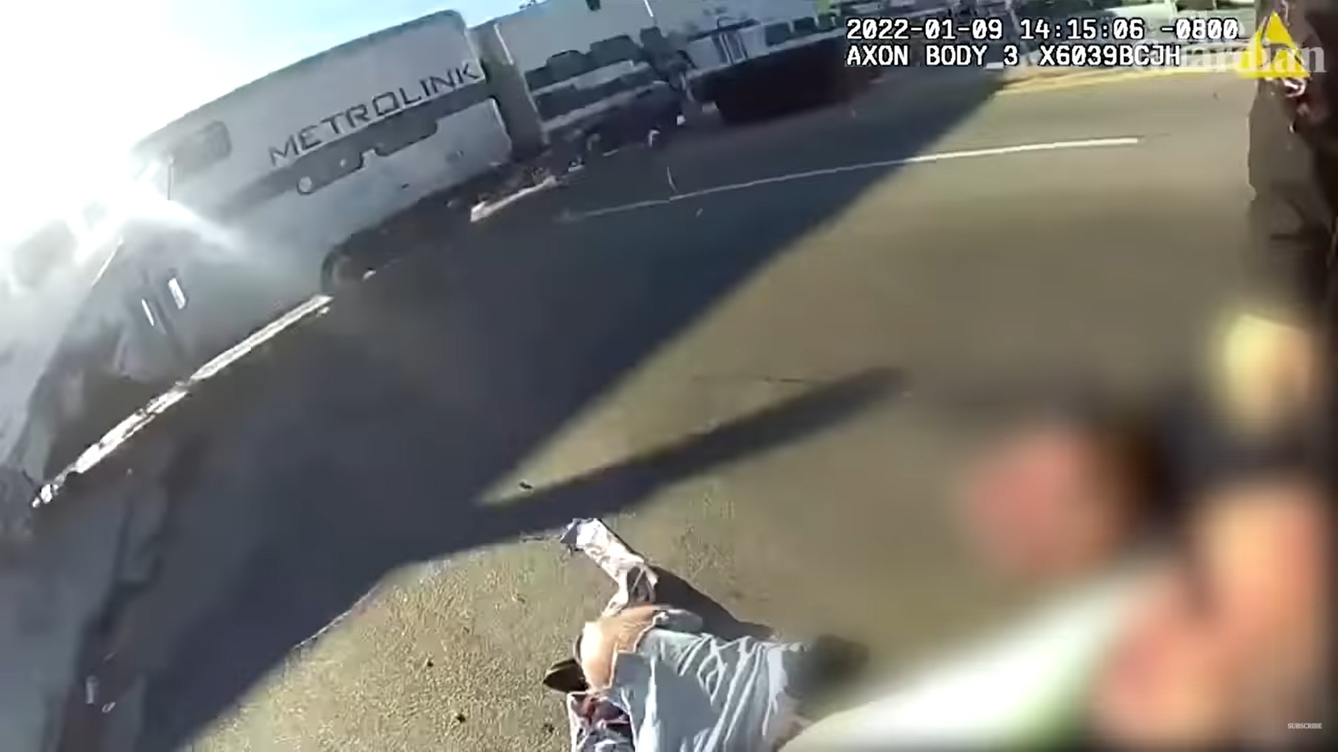 WATCH: Incredible Rescue Seconds Before Train Plows Into Airplane [Video]