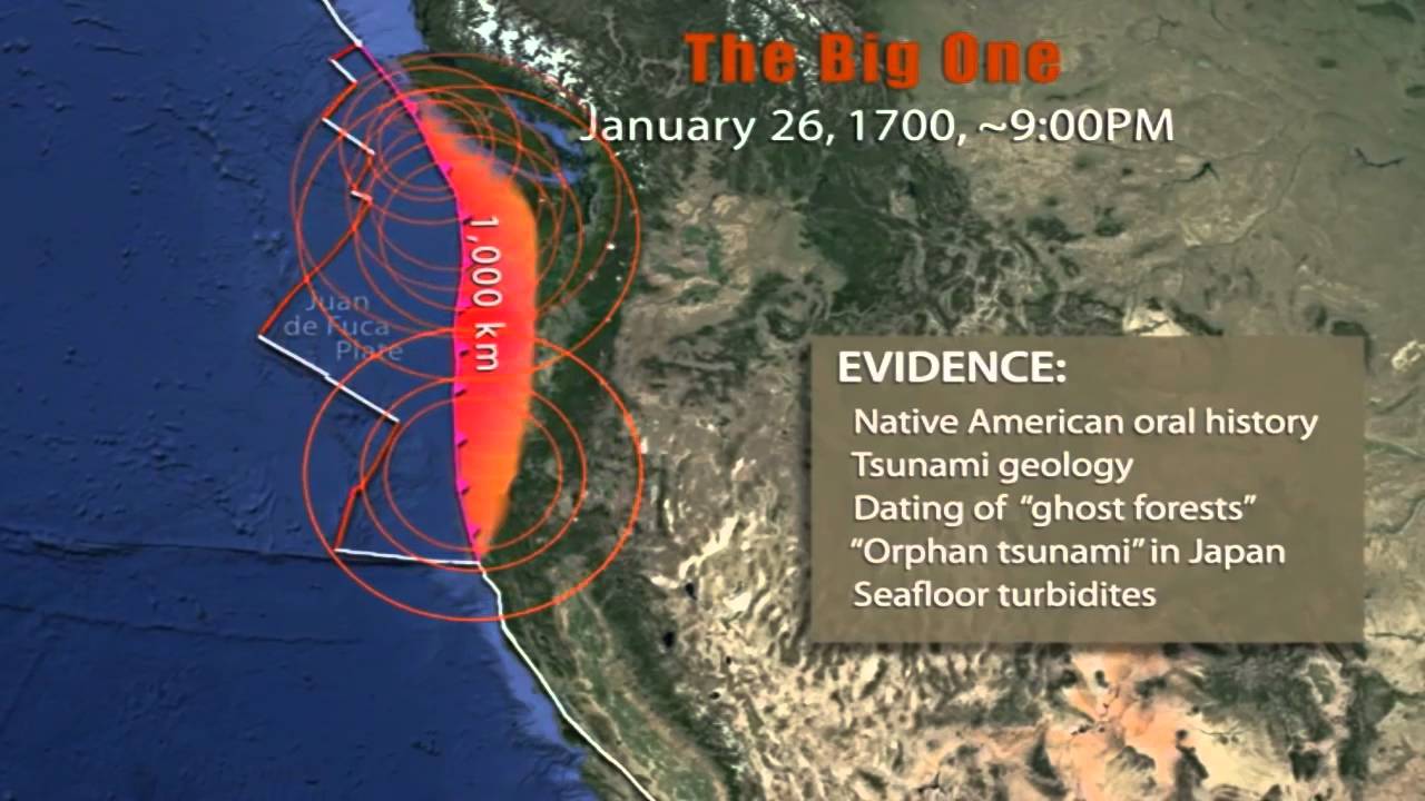 Preparedness: A monstrous earthquake in the Pacific Northwest is a certainty; we just don't know when - Strange Sounds