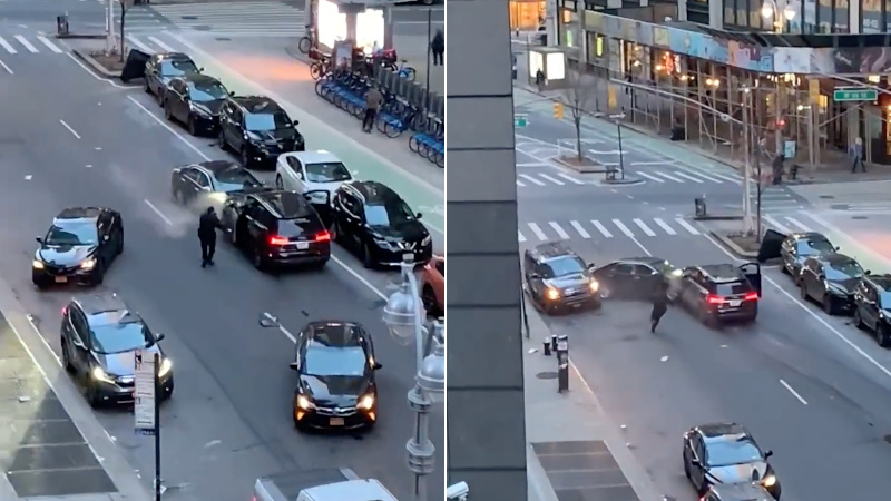 Shock Video: Suspect Crashes Fleeing NYPD in Brazen Carjacking – NewsWars