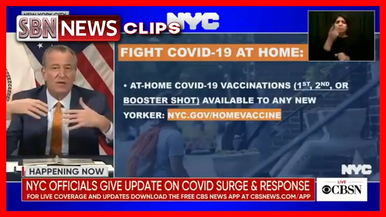 DEBLASIO SENDING