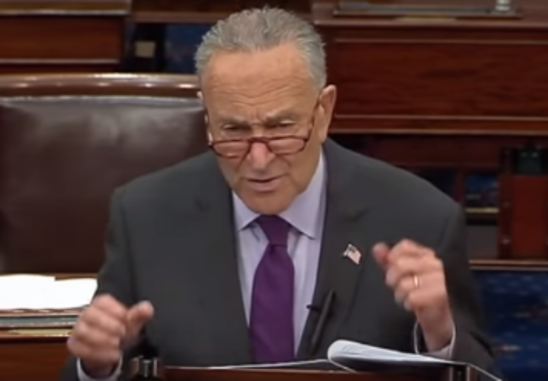 Schumer Tries To Scare Dems Into Voting To...